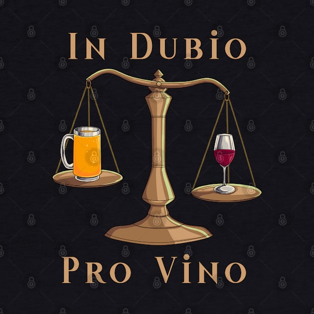 Lieber Wein statt Bier - In dubio pro vino by Modern Medieval Design